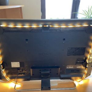 LED Lightstrip TV Halterung SET