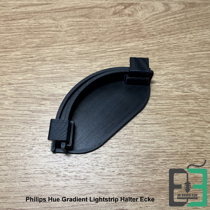 Philips Hue Lightstrip Plus Halterung SET - 3D Druck Rob