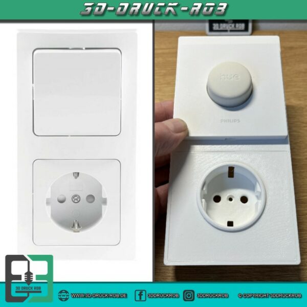 Smart Button - Lichtschalter Steckdosen Adapter