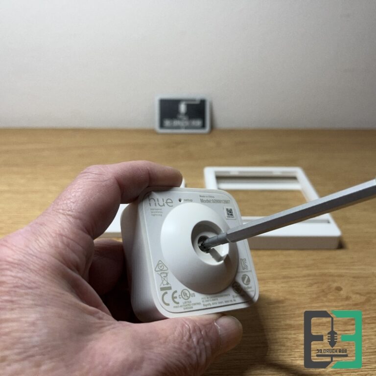 Philips Hue Bewegungssensor Lichtschalter Adapter 3d Druck Rob