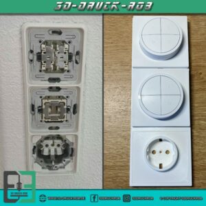 Tap Dial Switch - Doppel-Lichtschalter-Steckdosen Adapter 2er